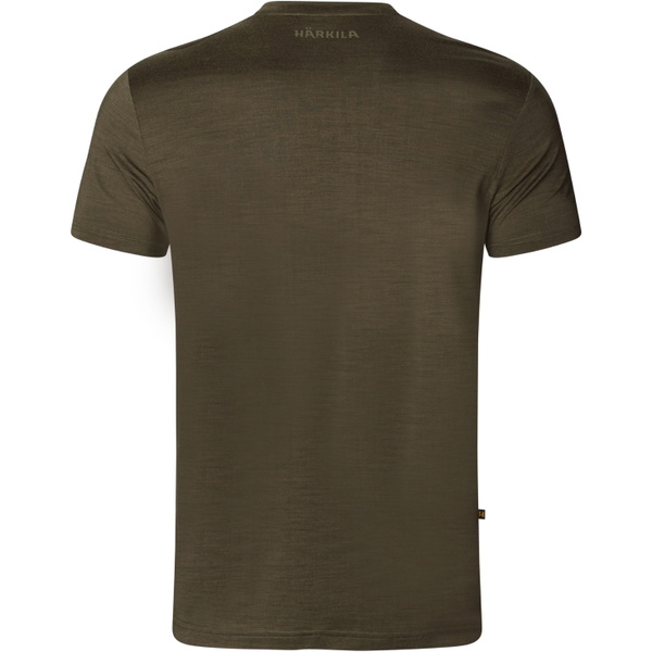 Harkila Homme Base Tous Les Saisons T-Shirt Manches Courtes 10042 - Willow Green